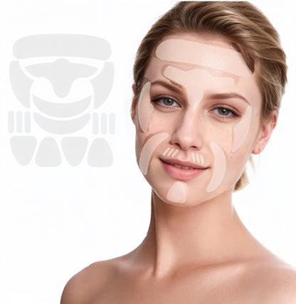 BANDĂ ANTI-RIDURI PENTRU ÎNTINS PIELEA FACIALĂ