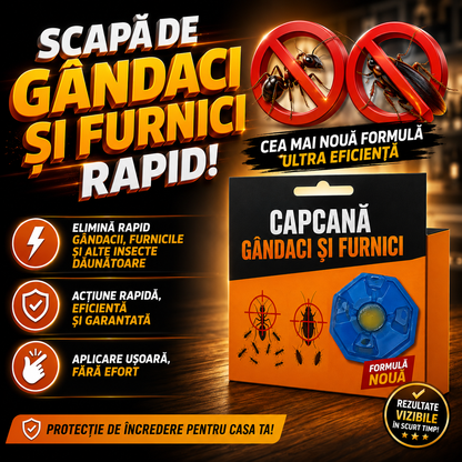 CAPCANĂ ANTI GÂNDACI