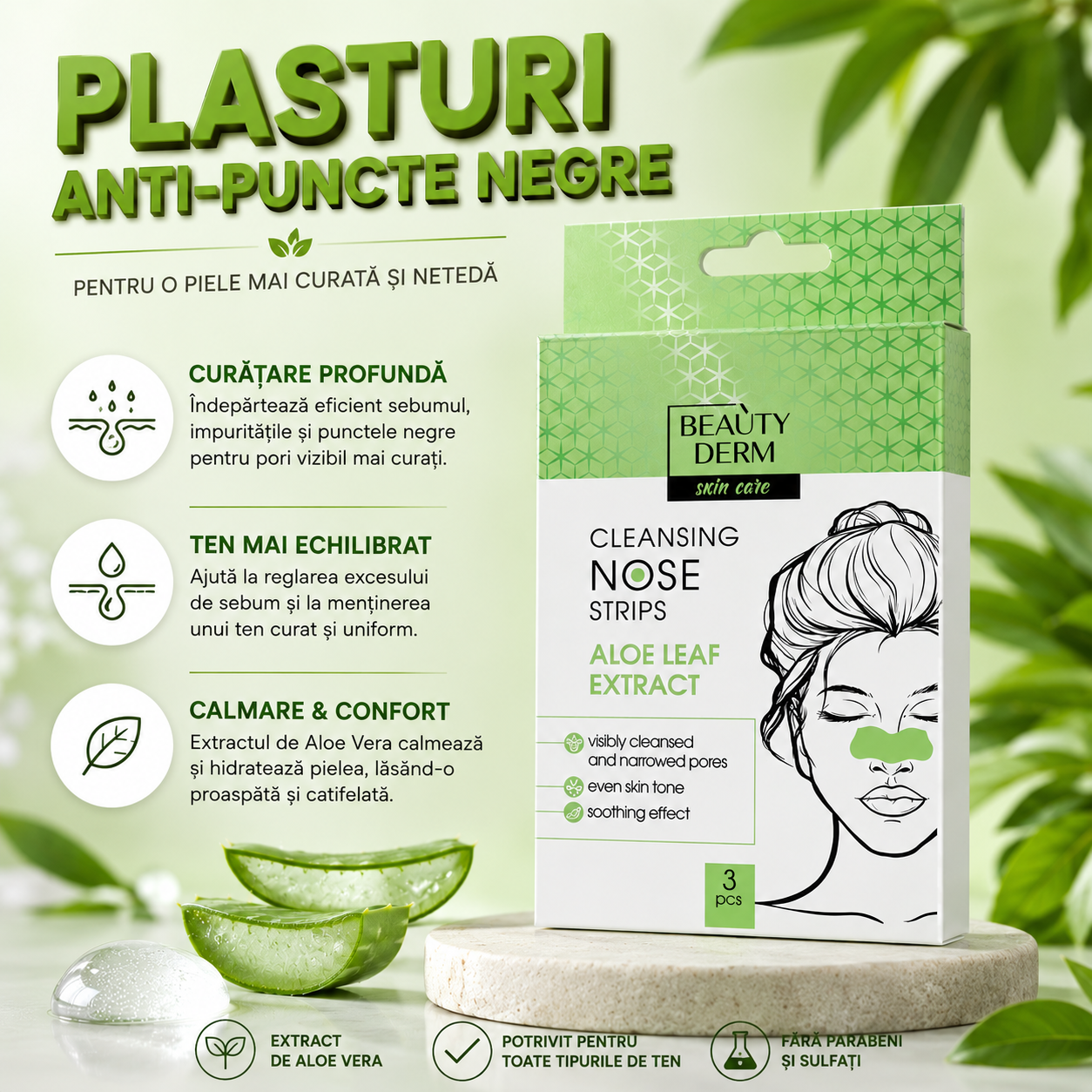 PLASTURI ANTI-PUNCTE NEGRE