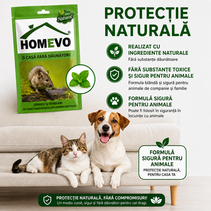 SOLUȚIE NATURALĂ ANTI-ȘOARECI
