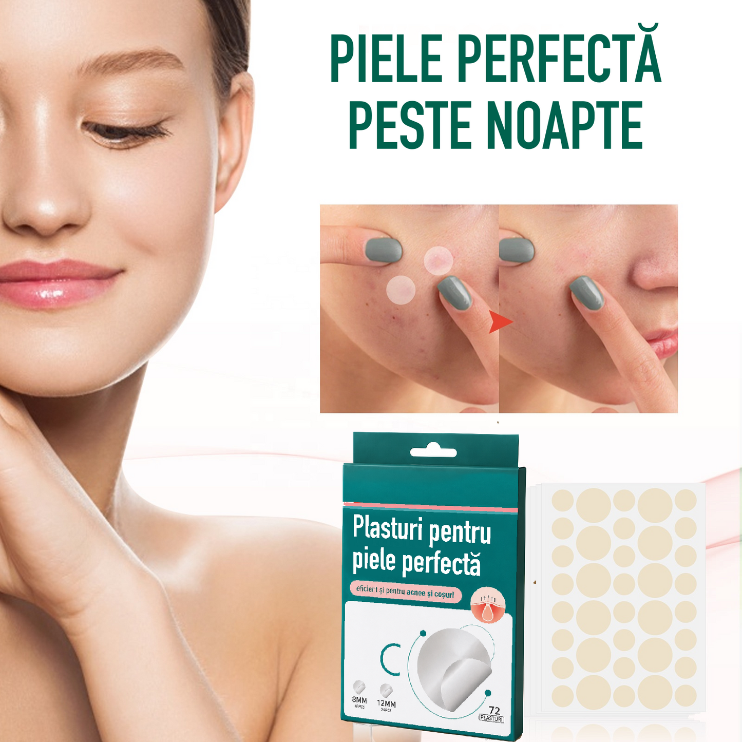 Plasturi pentru înlaturarea semnelor