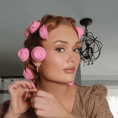 Set de 20 de bigudiuri fără căldură pentru bucle perfecte