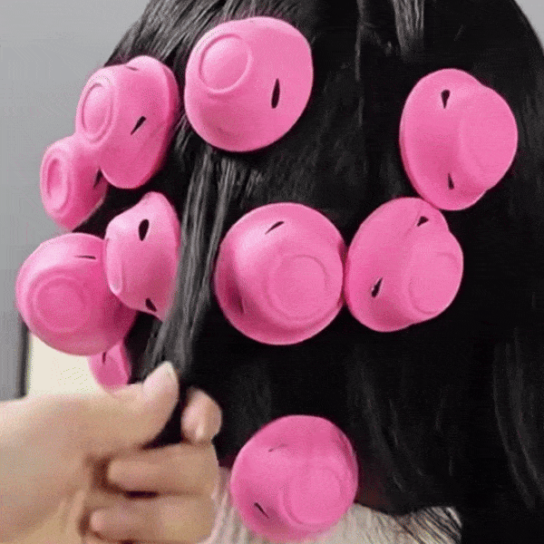 Set de 20 de bigudiuri fără căldură pentru bucle perfecte